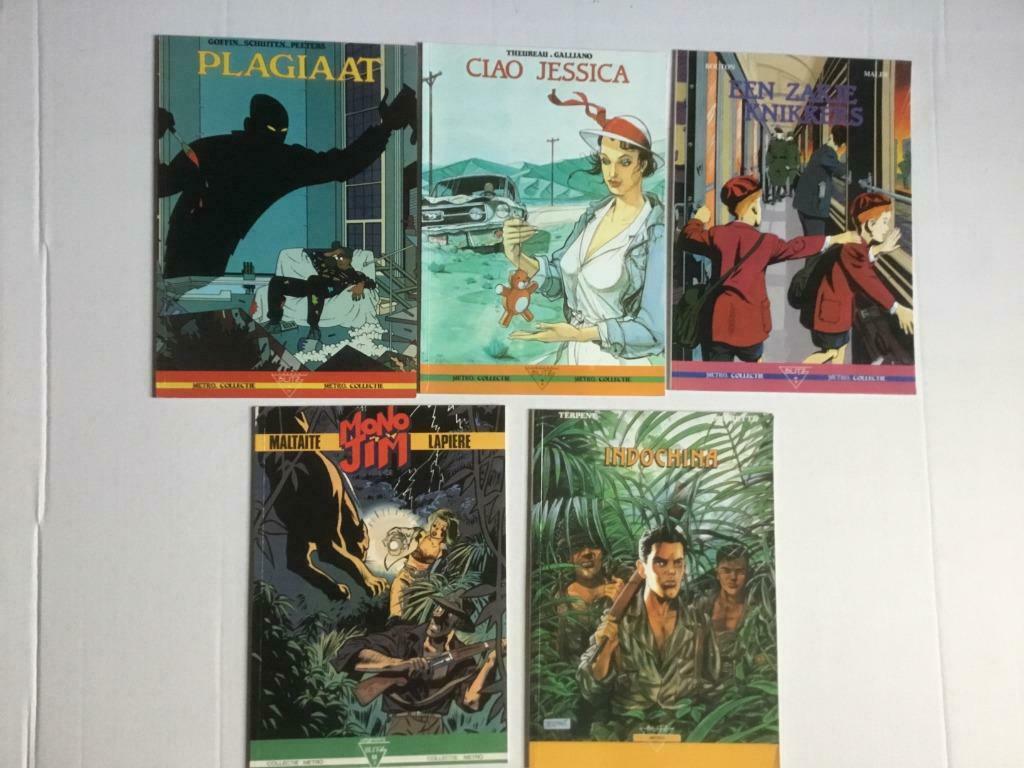 Collectie Blitz - 5 stuks - sc - 1e druk - 1988/1991, Boeken, Meerdere stripboeken, Ophalen of Verzenden, Gelezen