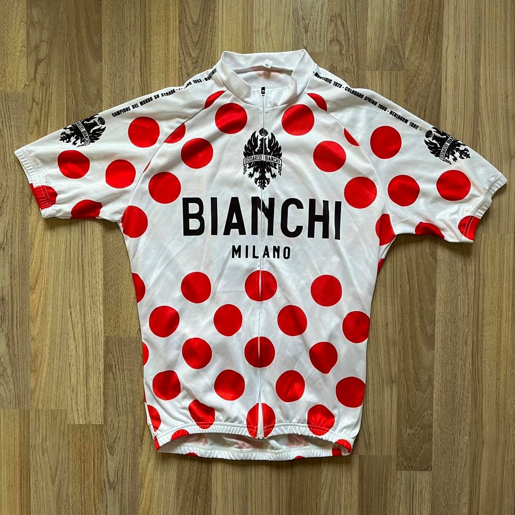 Wielershirt Bianchi, Fietsen en Brommers, Ophalen, Zo goed als nieuw, XL