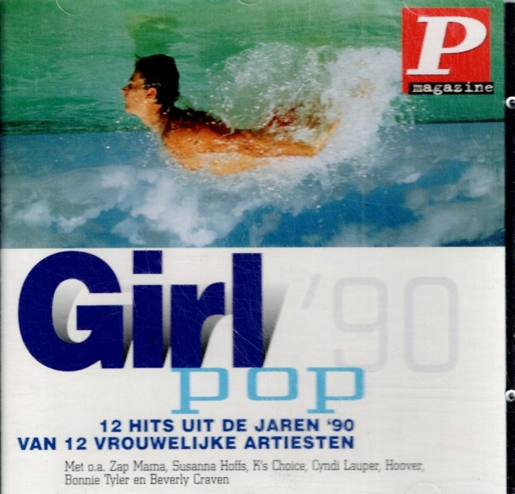 cd   /   Girl Pop '90 - P-Magazine Compilation, Ophalen of Verzenden