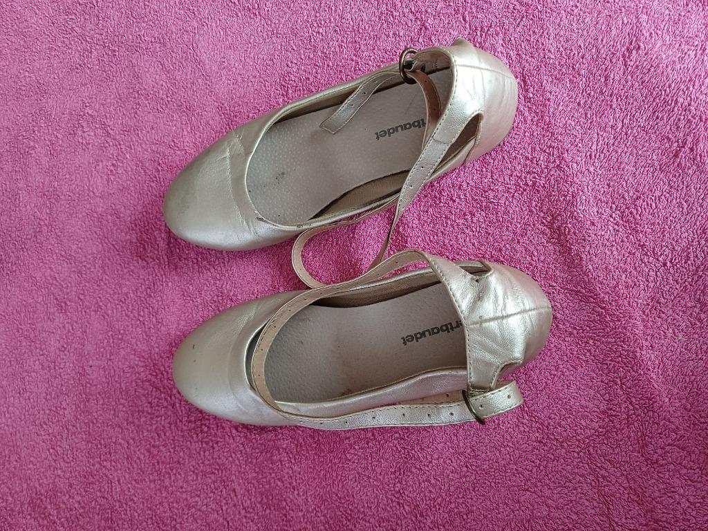 ballerine argentee pointure 36, Enlèvement ou Envoi, Comme neuf, Autres types, Fille