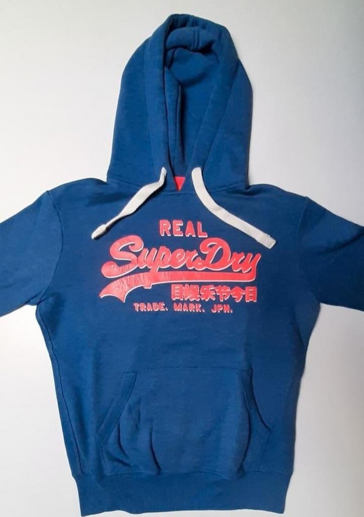 Superdry/Hoodie/maat Small, Enlèvement ou Envoi, Bleu