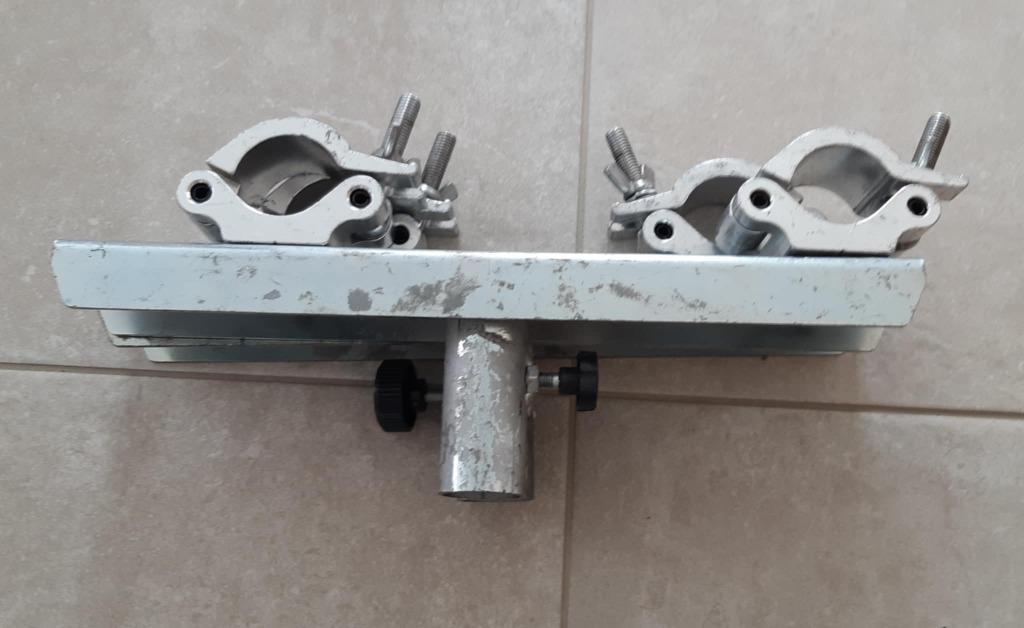 Set : 2 Truss Support  L400mm met Global Truss Half Couplers, Ophalen of Verzenden, Gebruikt, Overige typen
