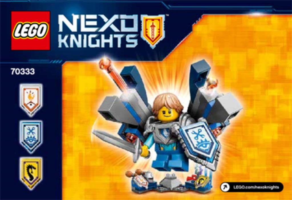 LEGO Nexo Knights 70333 Ultimate Robin, Ophalen of Verzenden, Zo goed als nieuw, Complete set, Lego