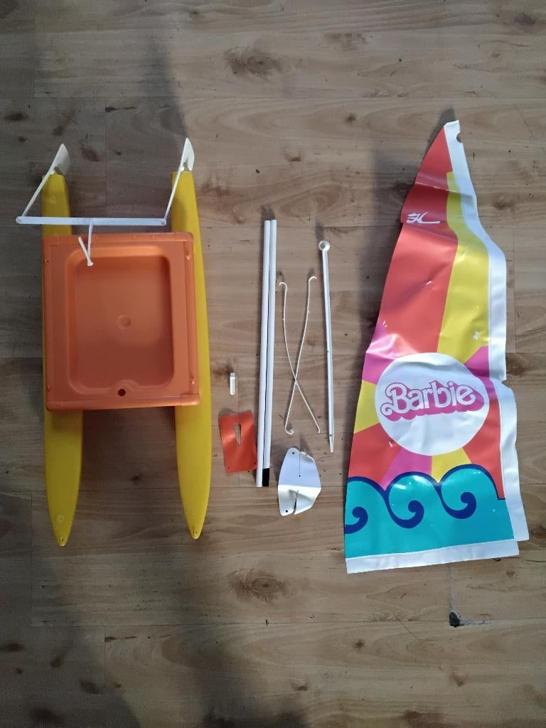 Vintage barbie-speelgoed + poppenkamer Frade Italy, Ophalen, Gebruikt, Poppenhuis