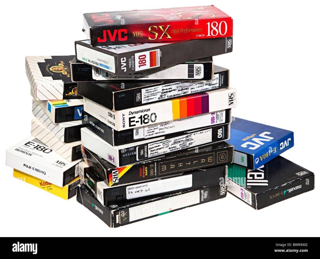 digitalisatie van VHS & VHS-C, Ophalen