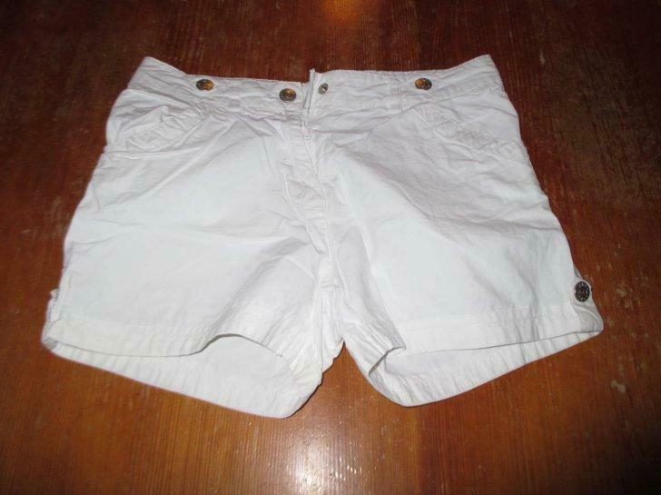 witte short meisje C&A maat 164, Ophalen of Verzenden, Gebruikt, Broek