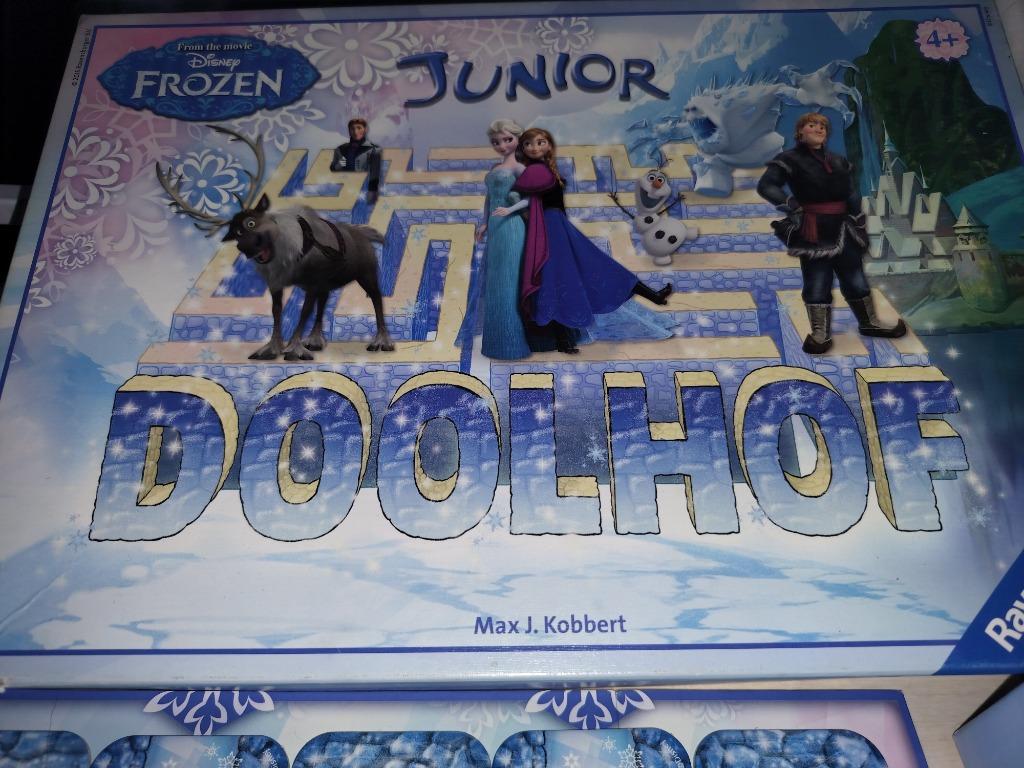 Betoverd doolhof junior frozen, Een of twee spelers, Ophalen, Gebruikt, Ravenburger