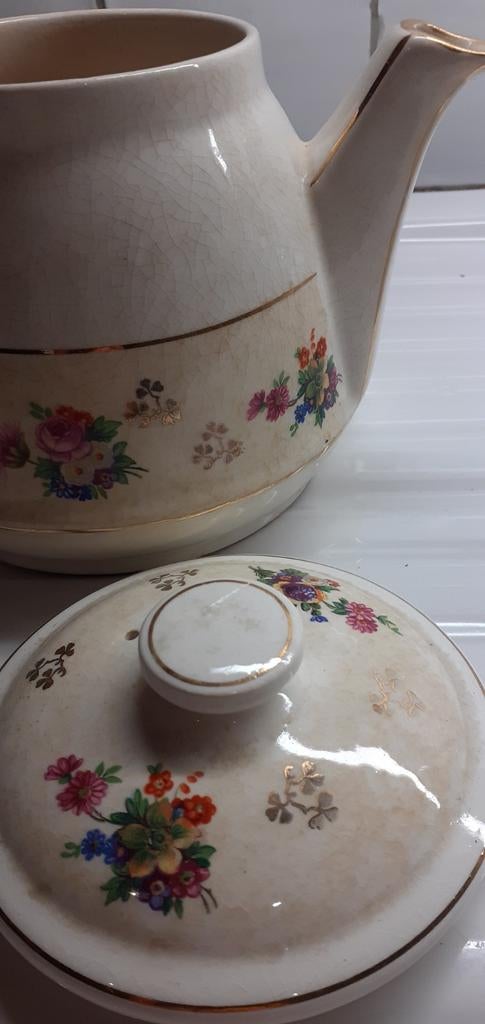 Salins de France oude theepot, Ophalen