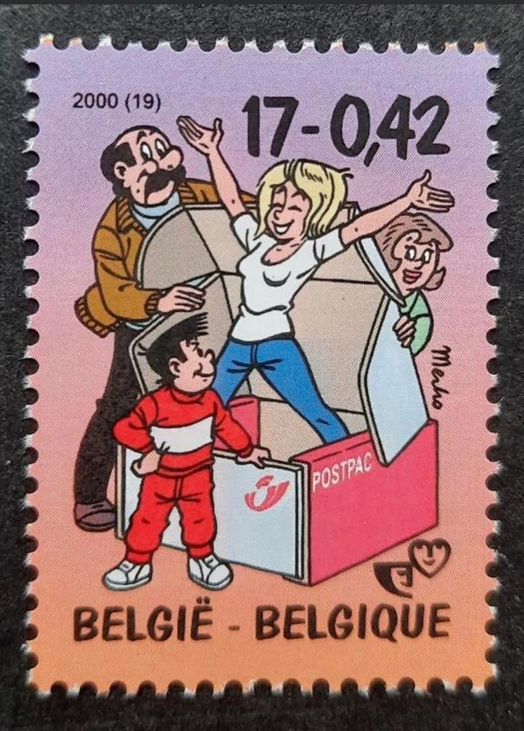 België: OBP 2934 ** Jeugdfilatelie 2000., Frankeerzegel, Ophalen of Verzenden, Zonder stempel, Postfris