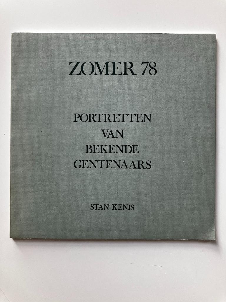 Zomer 78 Portretten van bekende Gentenaars - Stan Kenis, Ophalen