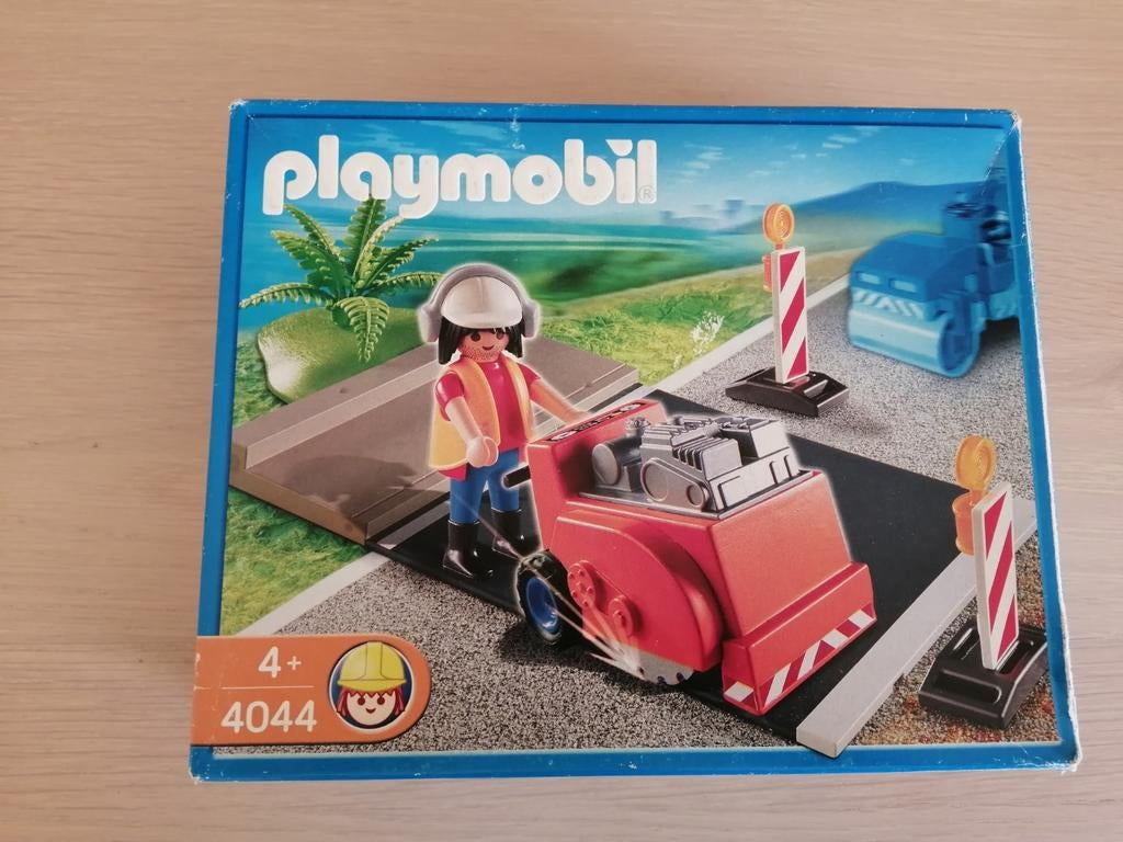 Playmobil 4044 asfalt zaagmachine, Ophalen of Verzenden, Zo goed als nieuw