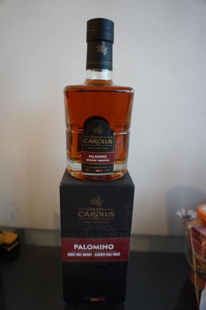 whiskygouden carolus palomino oloroso sherry cask nieuw 50 c, Verzamelen, Wijnen, Nieuw, Overige typen, Overige gebieden, Vol