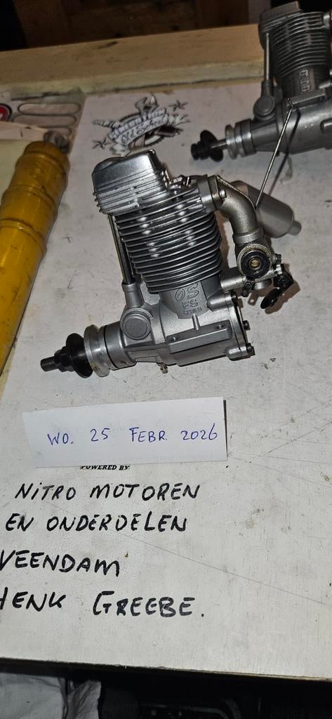 Os Max FS 91 Surpass four stroke, Hobby en Vrije tijd, Ophalen of Verzenden, Gebruikt, Nitro, RTF (Ready to Fly)
