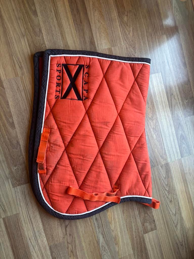 Oranje scapa zadeldoek, Dieren en Toebehoren, Ophalen, Gebruikt
