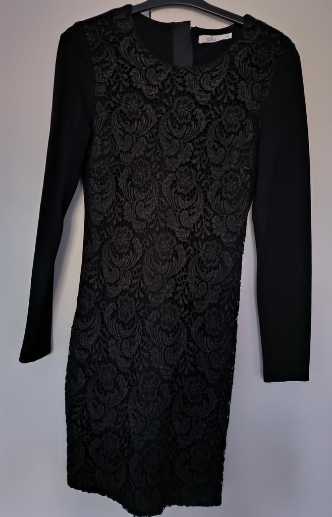 Robe  de soirée noire taille : M, comme neuf, Ophalen, Zo goed als nieuw
