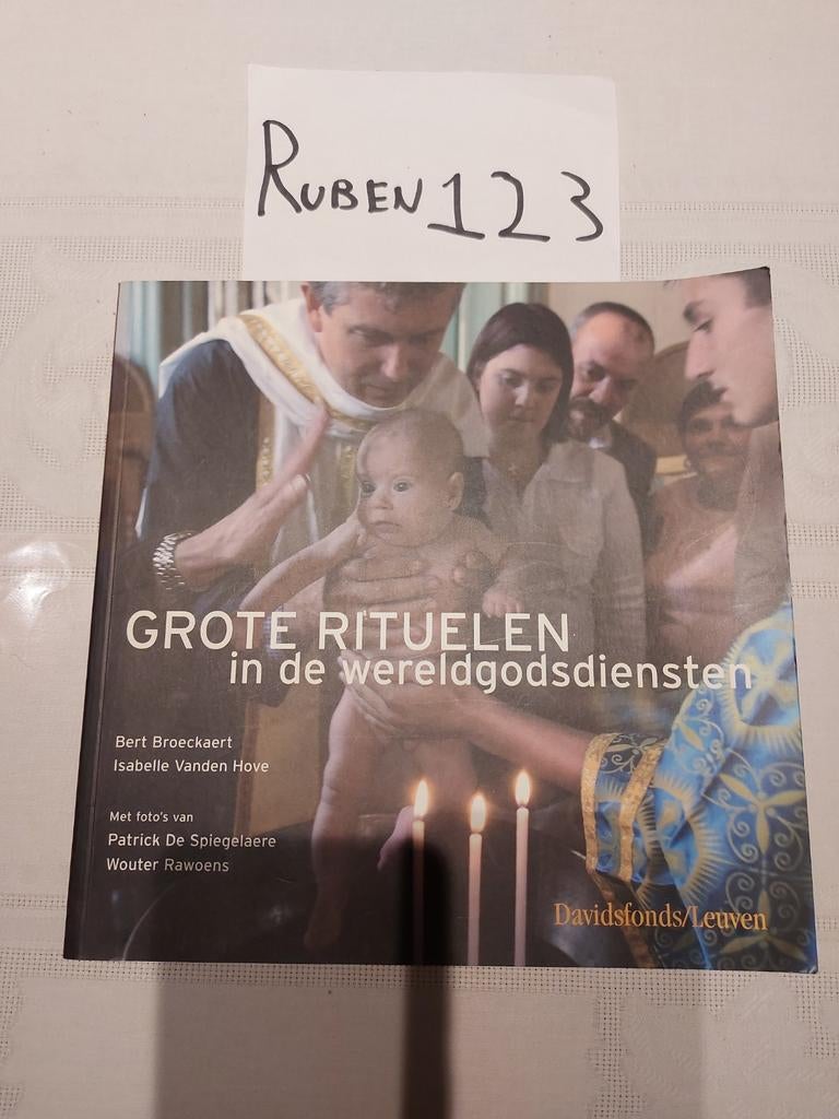 Broeckaert. b. - GROTE RITUELEN IN DE WERELDGODSDIENSTEN, Ophalen of Verzenden, Hindoe