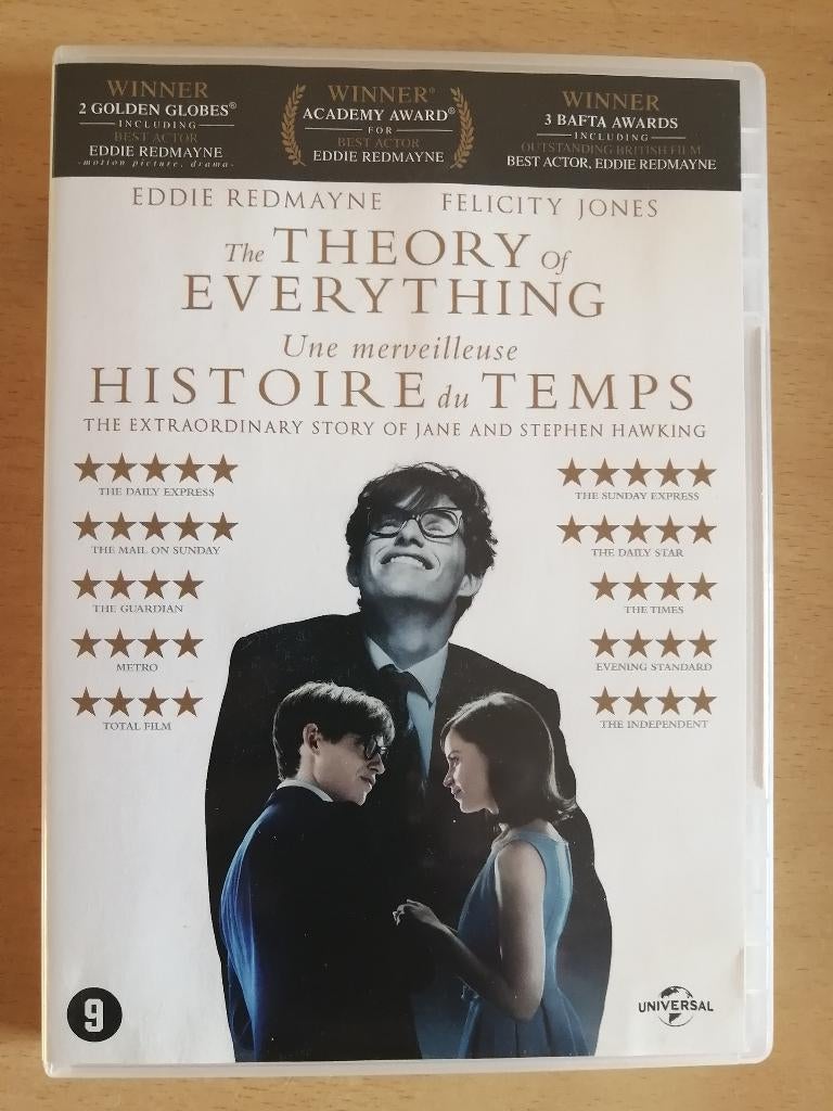 DVD Une merveilleuse histoire du temps de James Marsh, Ophalen of Verzenden