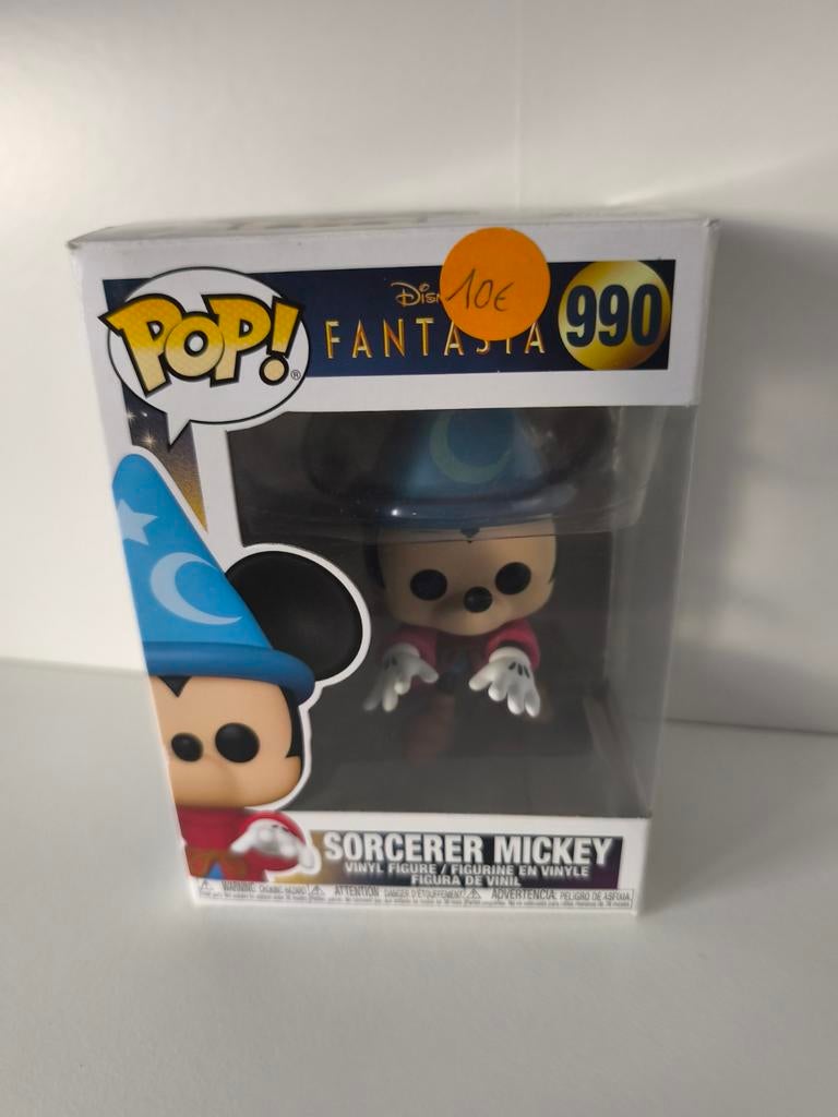 Funko pop Disney fantasia sorcerer mickey 990 figurine