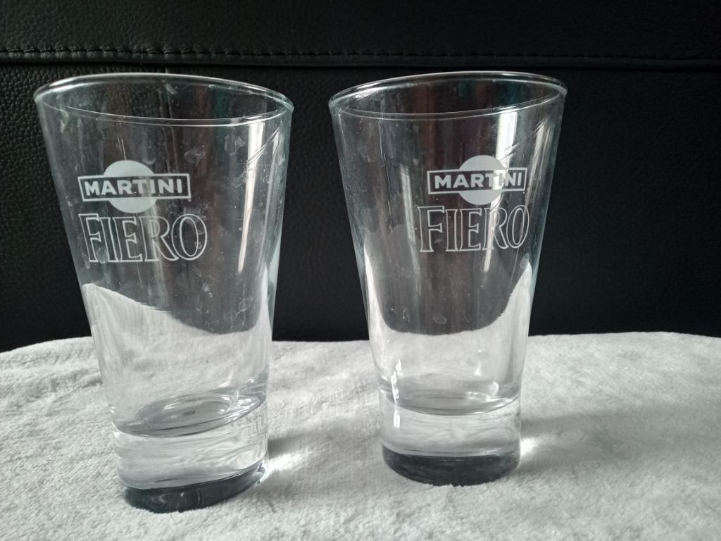 Verre martini fiero neuf, Enlèvement, Neuf