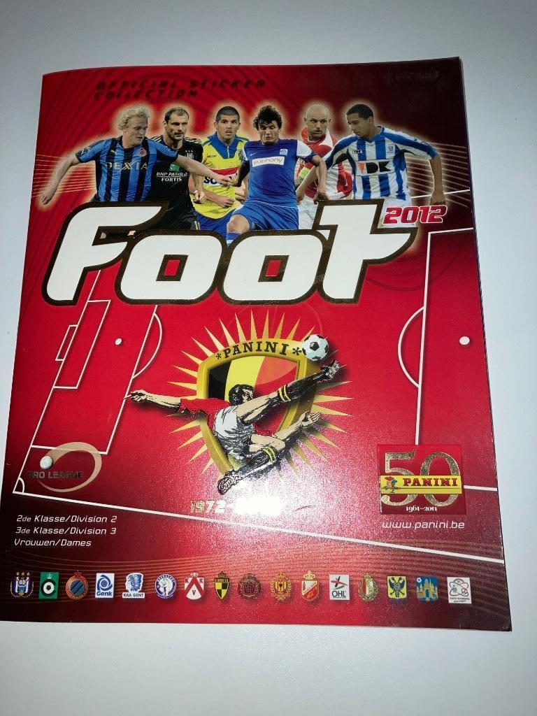 GEZOCHT Panini FOOT 2012 stickers, Enlèvement ou Envoi, Comme neuf, Plusieurs autocollants