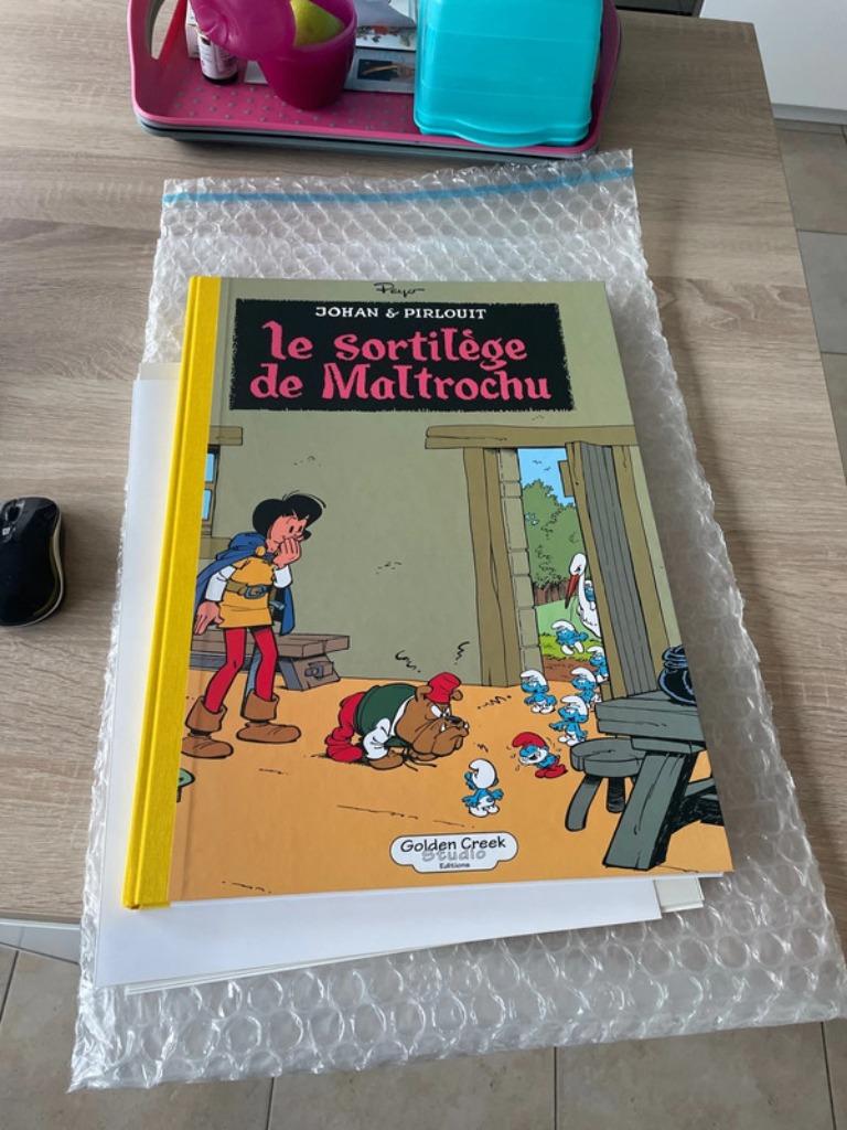 PEYO Johan et Pirlouit le sortilège de maltrochu Tirage spéc, Neuf, Peyo, Enlèvement ou Envoi, Une BD