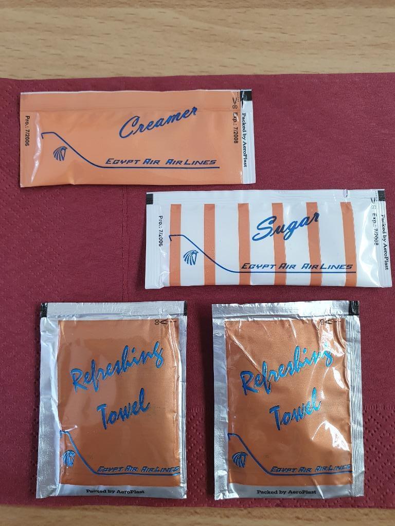 Pochettes sel/sucre EGYPTAIR, Enlèvement ou Envoi, Neuf, Autres types