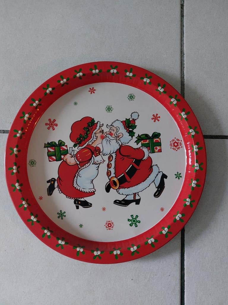 Plateau avec papa Noël, Enlèvement, Comme neuf