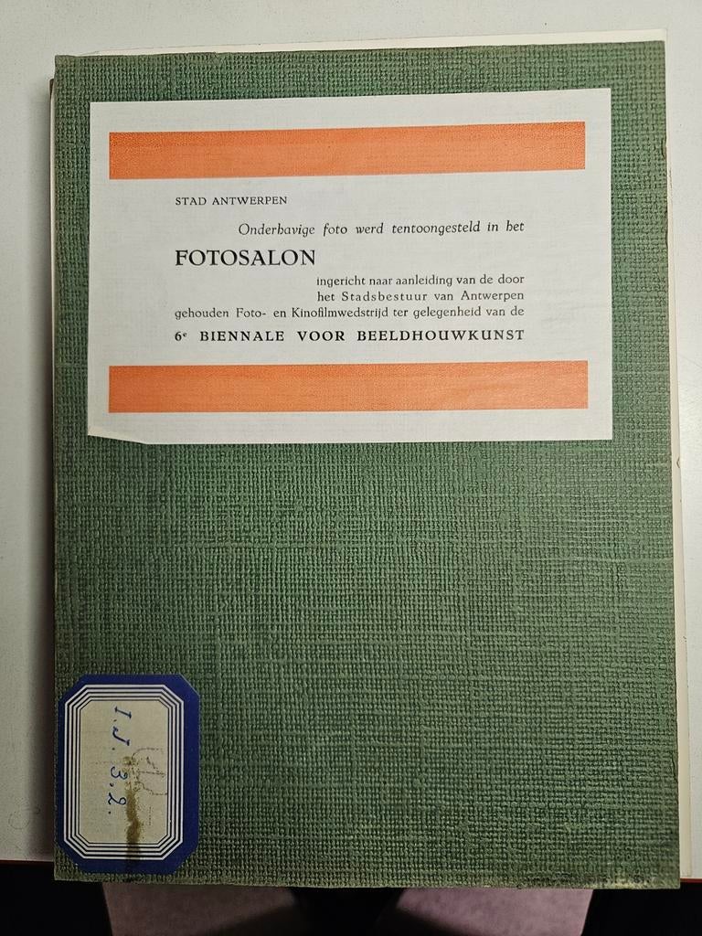 Foto’s  6de biennale voor beeldkunst Middelheimpark 1961, Ophalen, Foto