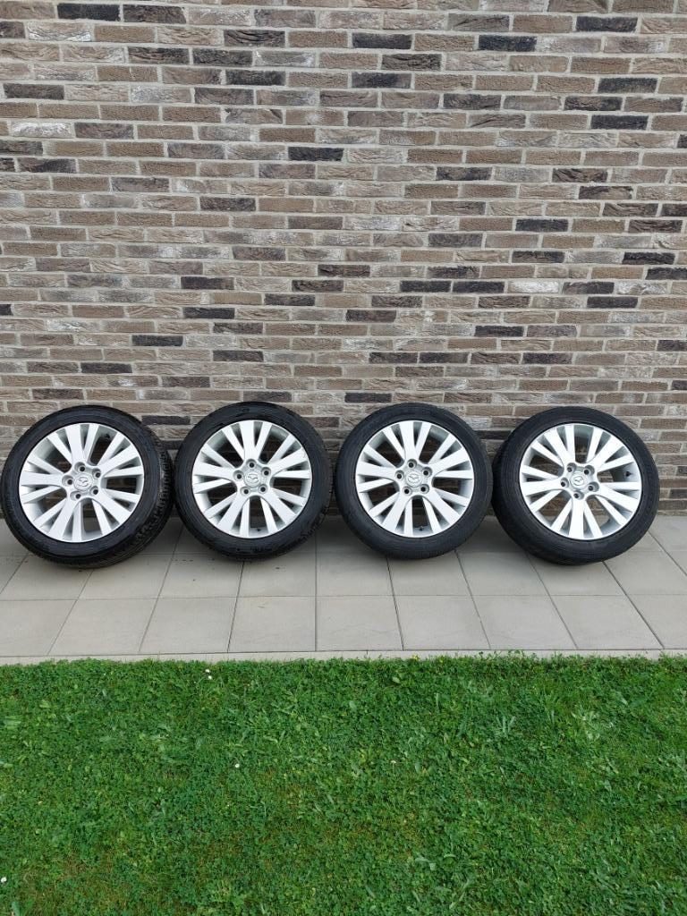 Originele Mazda 6 (2010) velgen 215/50 R17, Auto-onderdelen, Banden en Velgen, Ophalen, Banden en Velgen, 17 inch, Personenwagen