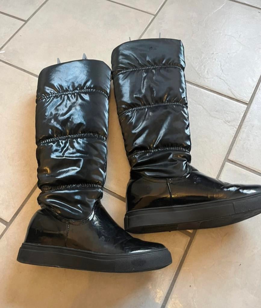Bottes hautes hiver noir taille 37, Comme neuf, Enlèvement, Bottes hautes, Noir