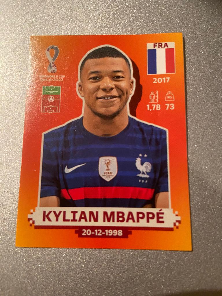 Image Panini Mbappé - Qatar 22 World Cup, Enlèvement ou Envoi, Image