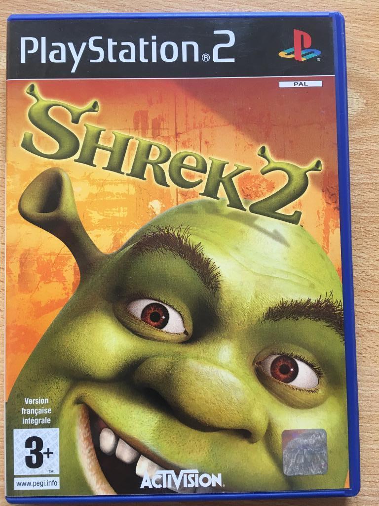 Shrek 2 voor de PS2 - Mieuw staat, Avontuur en Actie, Ophalen of Verzenden, Zo goed als nieuw, 3 spelers of meer