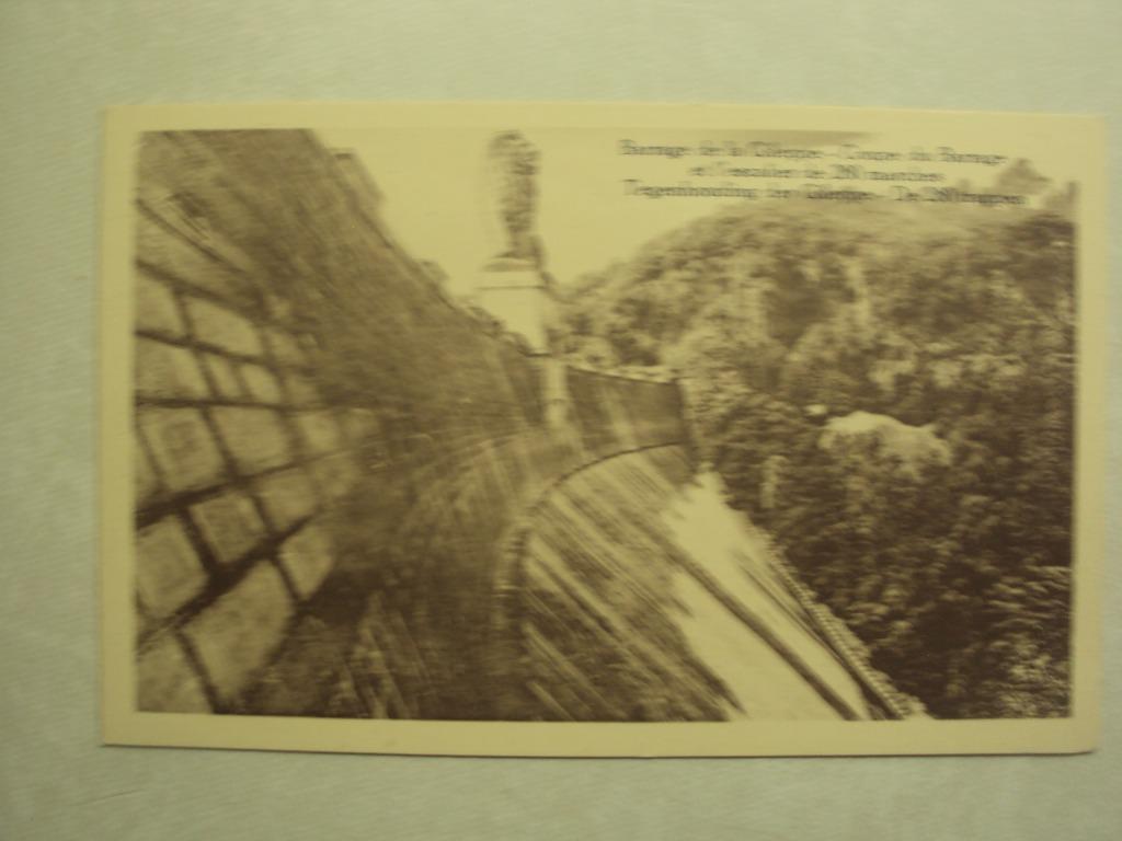 52873 - BARRAGE DE LA GILEPPE - COUPE DU BARRAGE, Envoi
