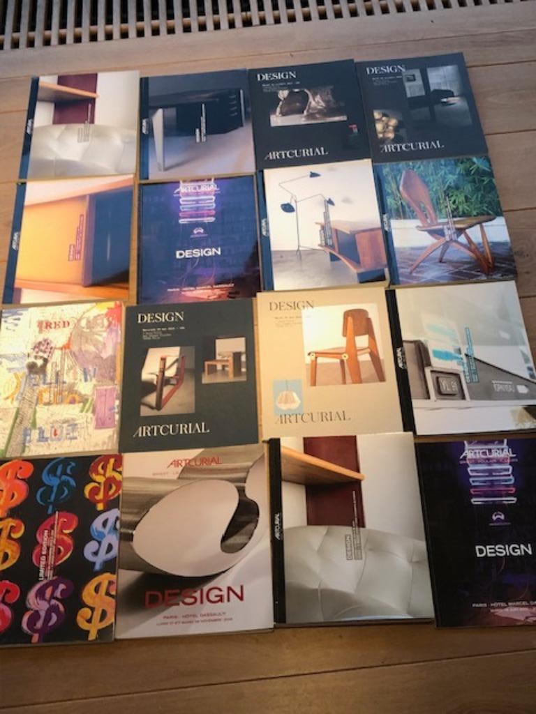 17 Catalogues Artcurial DESIGN, Antiquités & Art, Art | Objets design, Enlèvement ou Envoi