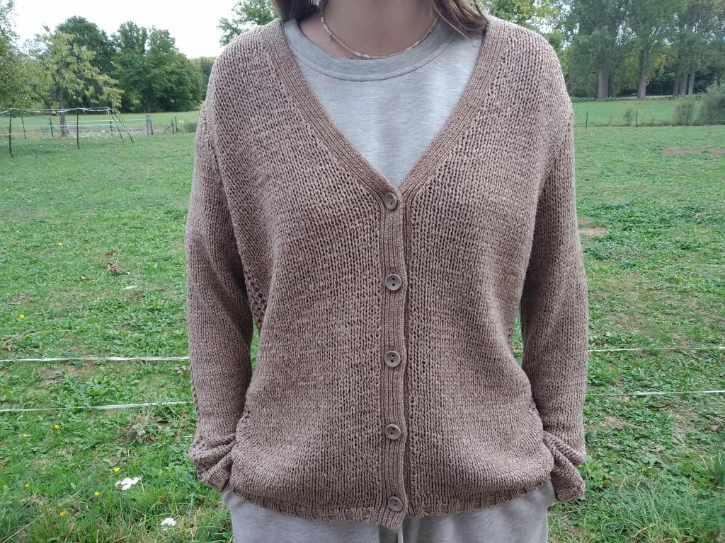 mooie bruine gilet van Gerry Weber maat 42, Bruin, Maat 42/44 (L), Ophalen of Verzenden, Zo goed als nieuw