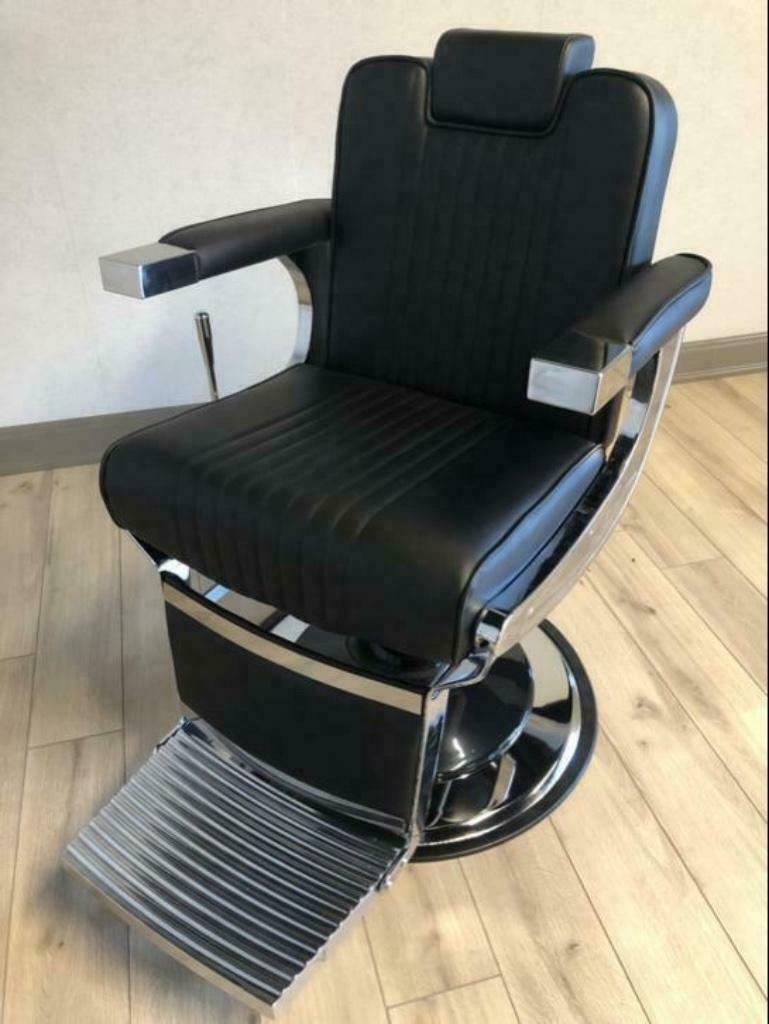 salonstoel, kapperstoel, scheerstoel, kapsaloninrichting, Enlèvement ou Envoi, Réglable en hauteur, Neuf