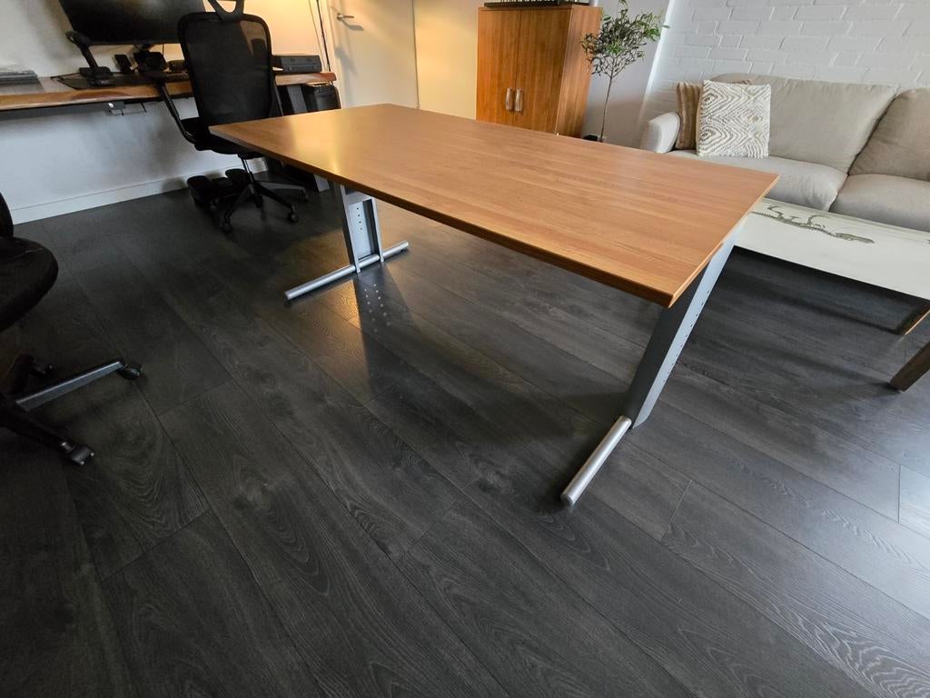 Bureau + ladekast, Huis en Inrichting, Bureaus, Ophalen, Gebruikt