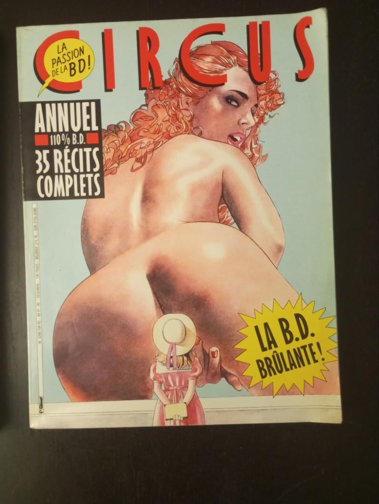 Circus magazine BD. Annuel 1986+recueil des nrs 24-26, Boeken, Ophalen of Verzenden, Gelezen