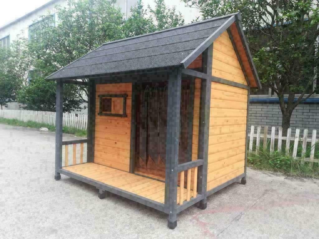 Niche HEANTE niche XXL + terrasse surélevée GRANDE NICHE abr, Animaux & Accessoires, Envoi, Neuf, Niche à chien