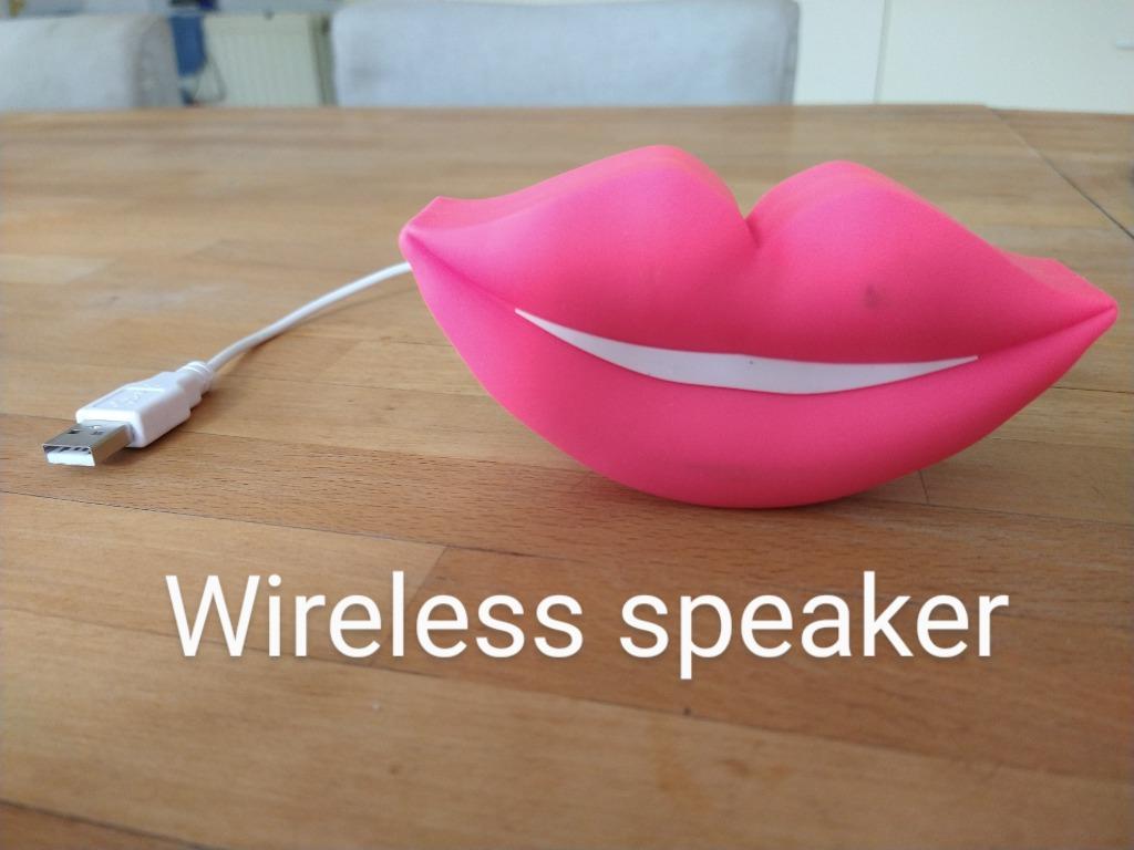 wireless speaker lippen, Enlèvement ou Envoi, Comme neuf