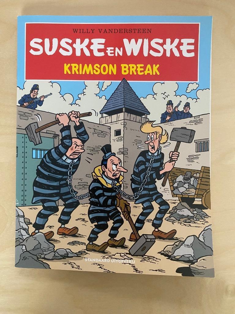 Suske en wiske, Krimson Break, Boeken, Eén stripboek, Ophalen of Verzenden, Zo goed als nieuw