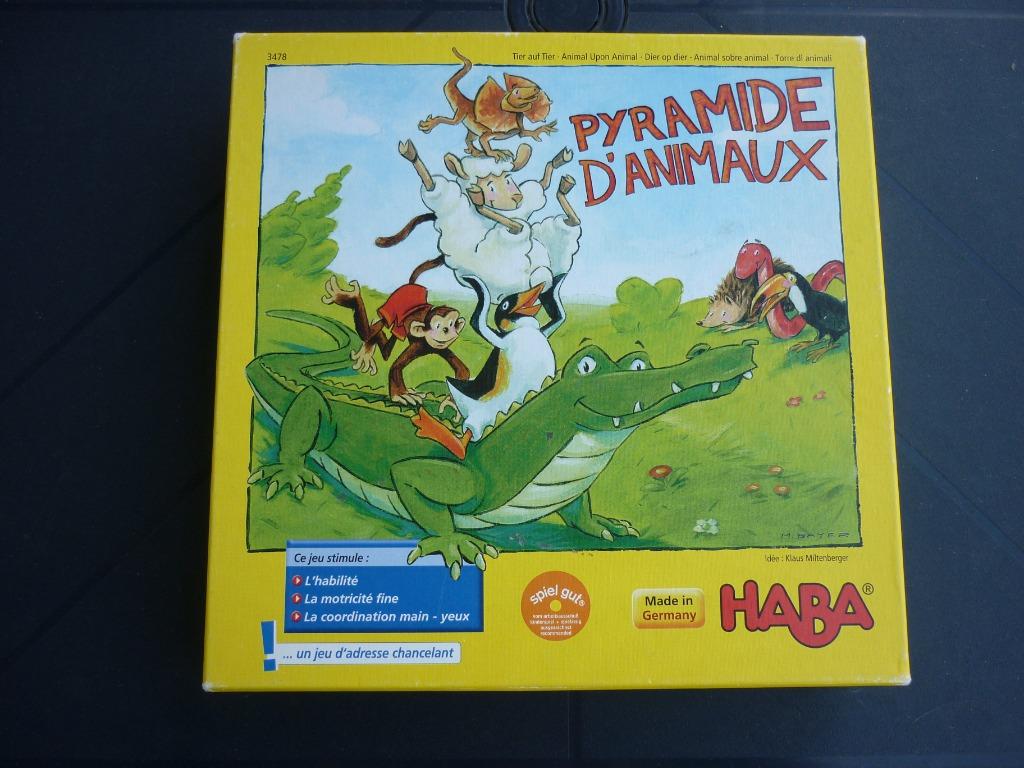 Kinderspel - Dier op dier - Haba, Een of twee spelers, Ophalen of Verzenden, Gebruikt, Haba