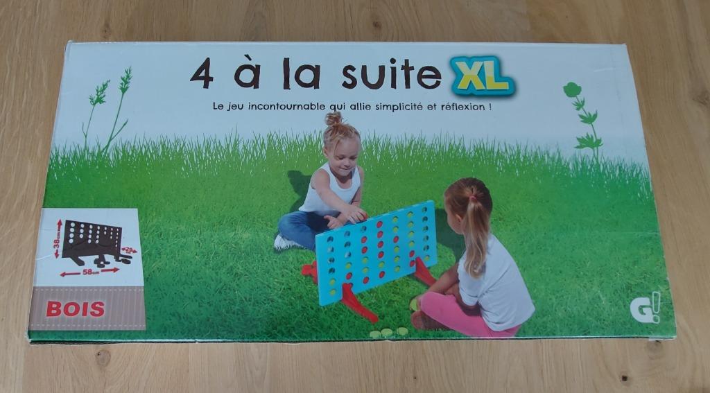 4 op een rij groot formaat, Hobby en Vrije tijd, Ophalen of Verzenden, Gebruikt