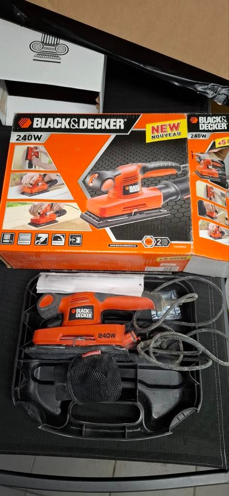 Schuurmachine black&decker, Enlèvement ou Envoi