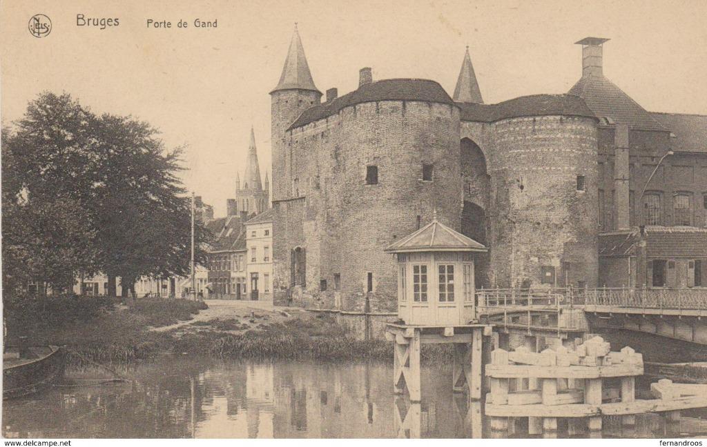 BRUGES      LA PORTE DE GAND     CARTE POSTALE      EDITION, Enlèvement ou Envoi, Non affranchie, Flandre Occidentale