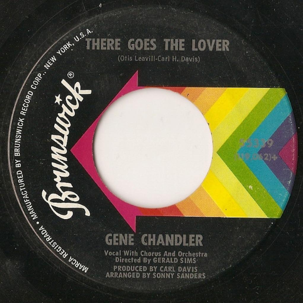 Gene Chandler - There Goes The Lover '' Popcorn ", 7 inch, Single, Ophalen of Verzenden, Zo goed als nieuw