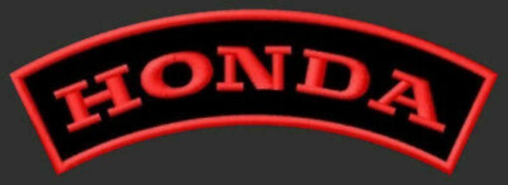 Patch Honda boog - 120 x 30 mm, Ophalen of Verzenden