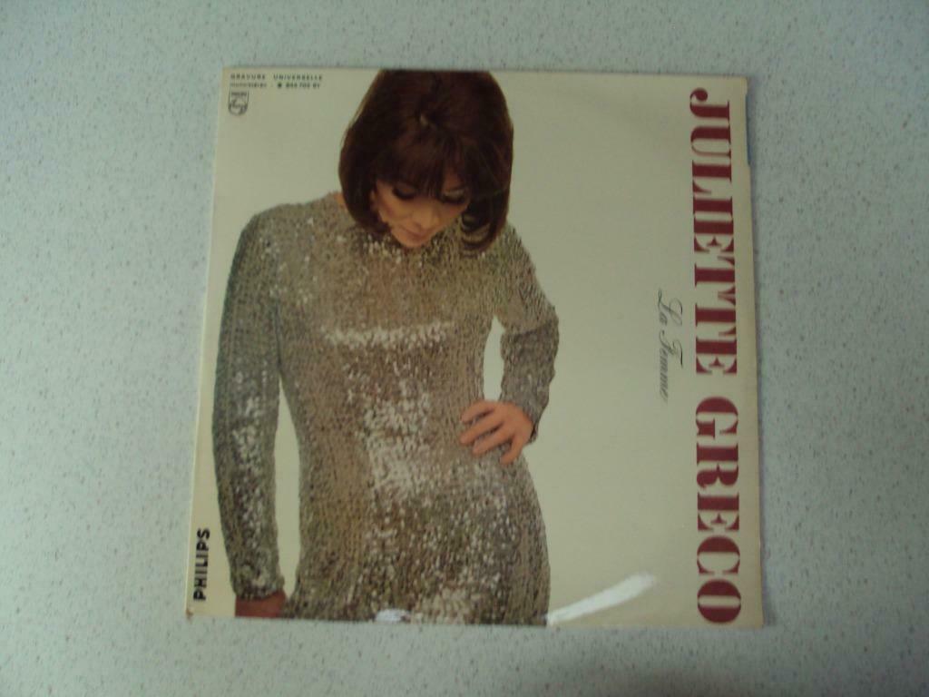 LP "Juliette Greco" La Femme., Enlèvement ou Envoi, 12 pouces