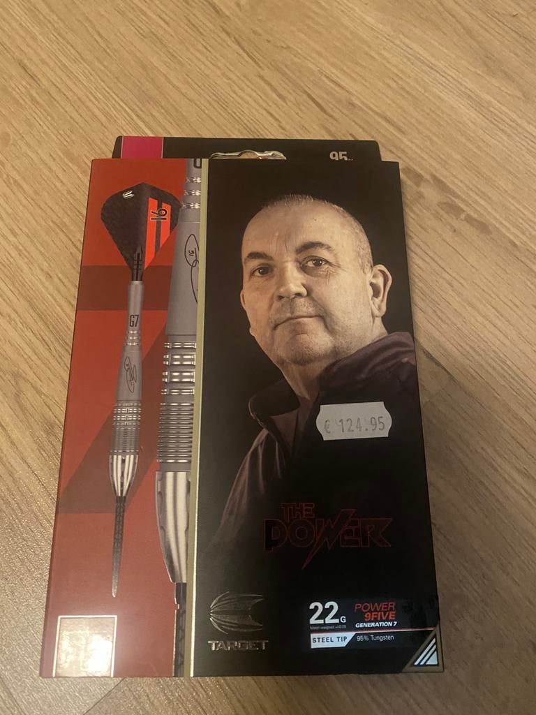 Darts Phil Taylor G7 22 gram, Sport en Fitness, Darts, Ophalen of Verzenden, Zo goed als nieuw