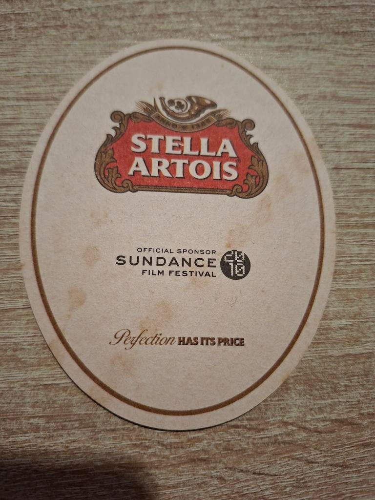 Sous bock Stella Artois recto verso, Enlèvement ou Envoi, Stella Artois